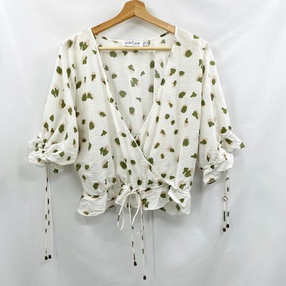Petal & Pup white polka dot blouse - Picture 2 of 5